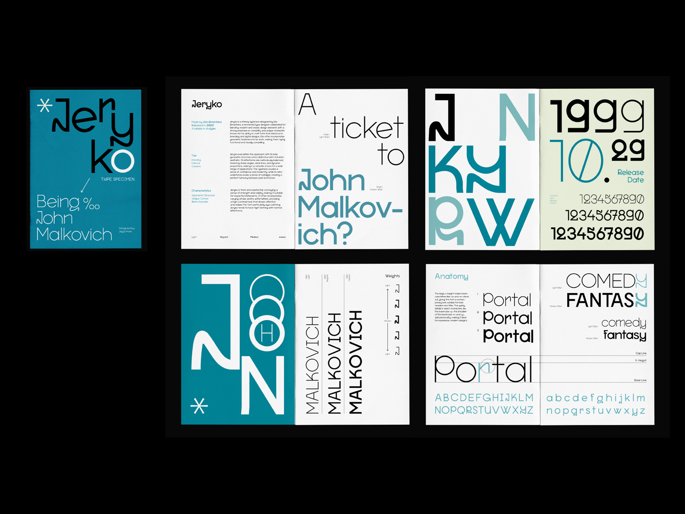 Jeryko Type Specimen