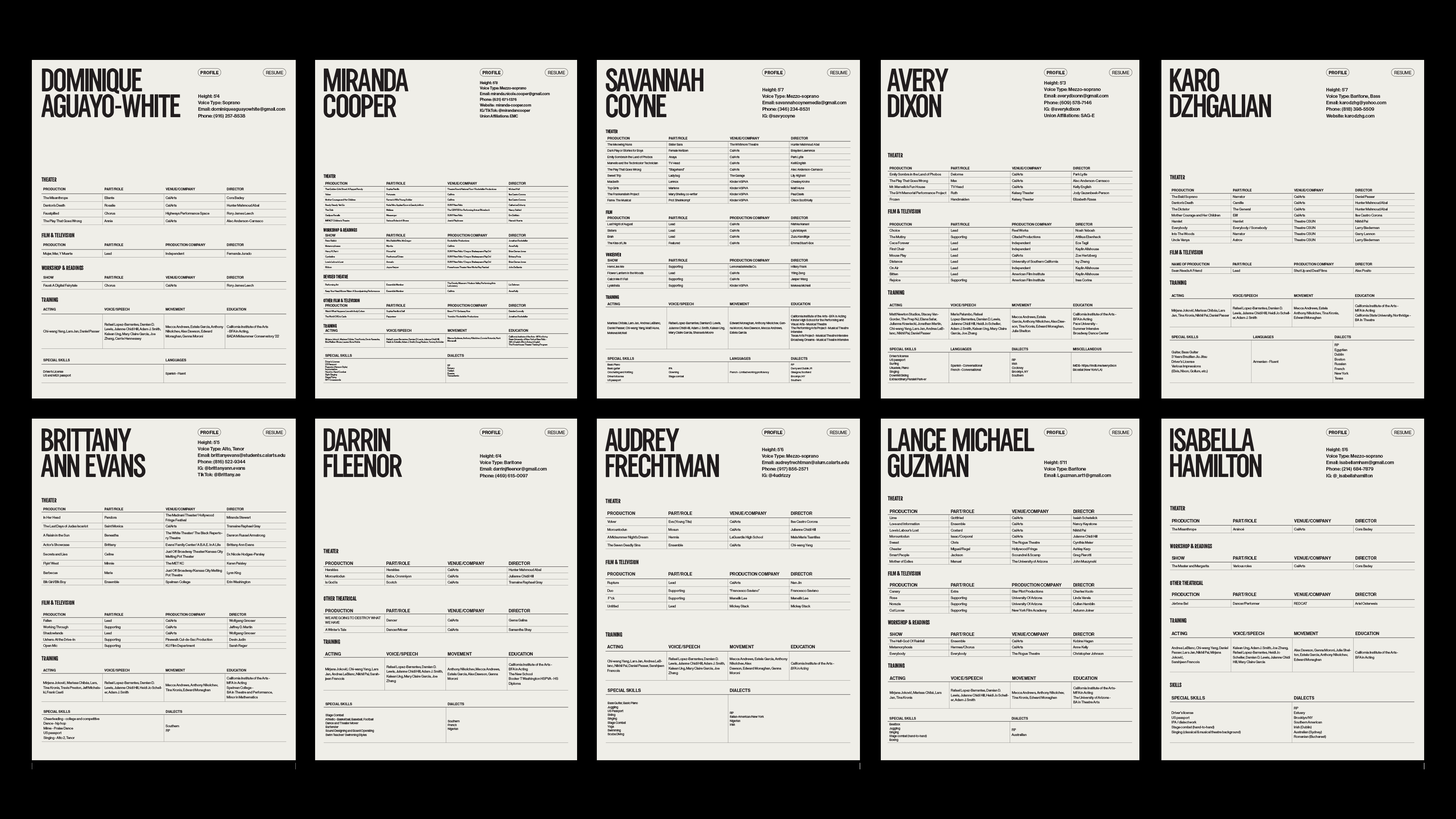 Resume Mockup